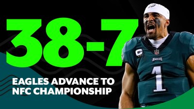Eagles Blow Out Giants to Advance to the NFC Championship Game