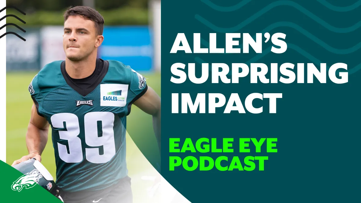 Olympian Eagles WR Devon Allen makes incredible preseason