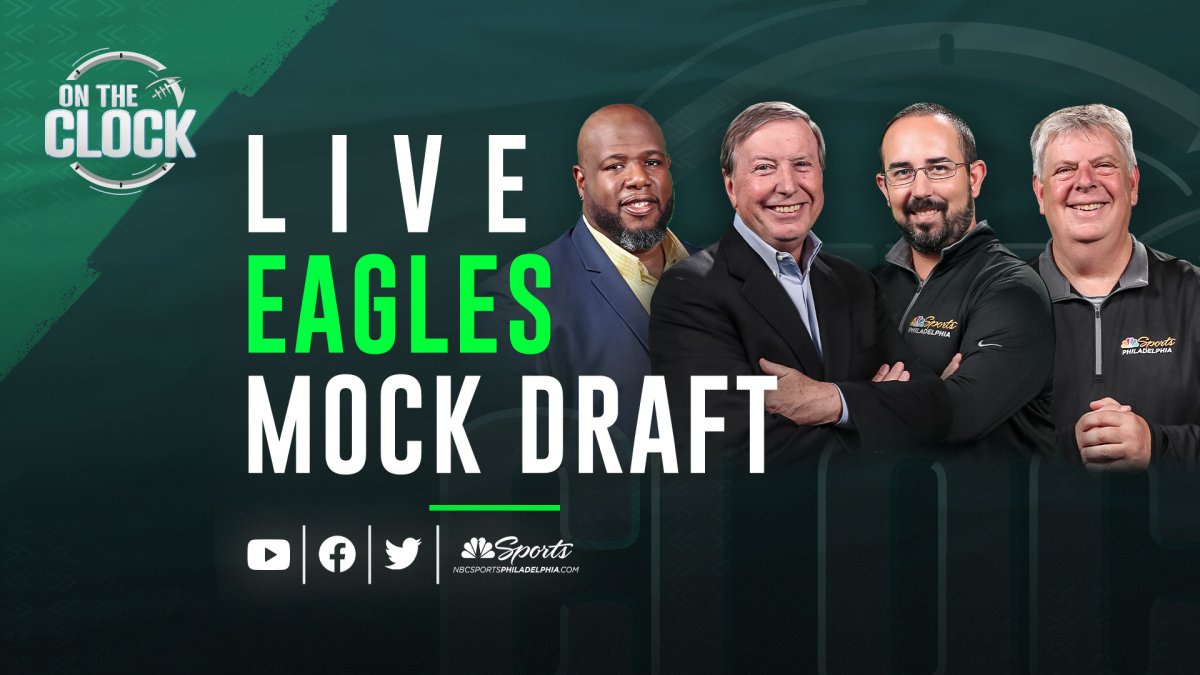 Three draft prospects showing up most for Eagles in mock drafts – NBC  Sports Philadelphia