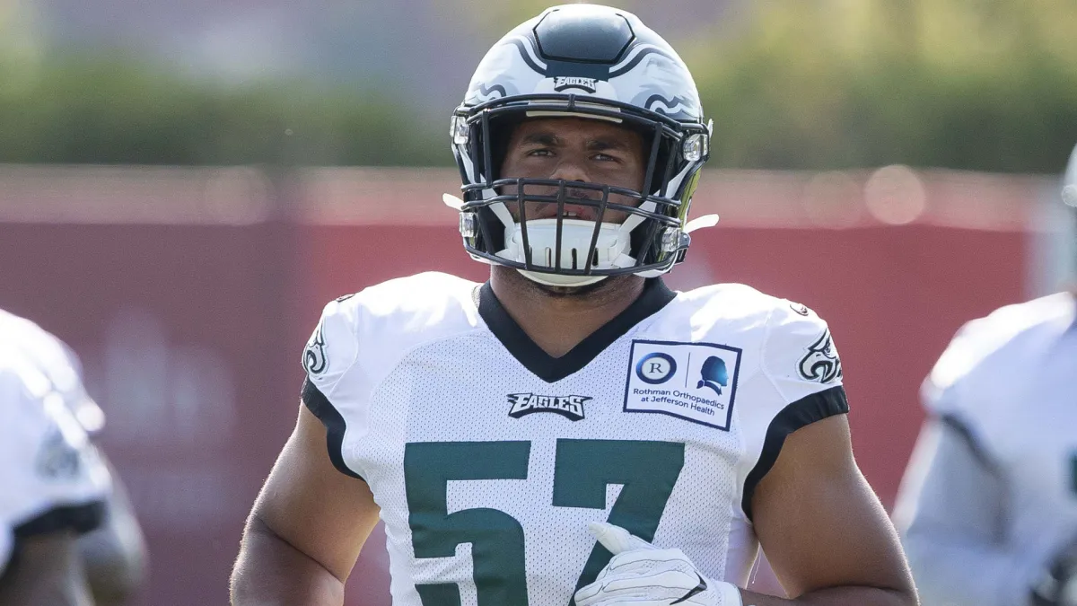 Interview with Eagles LB Shaun Bradley pt 3