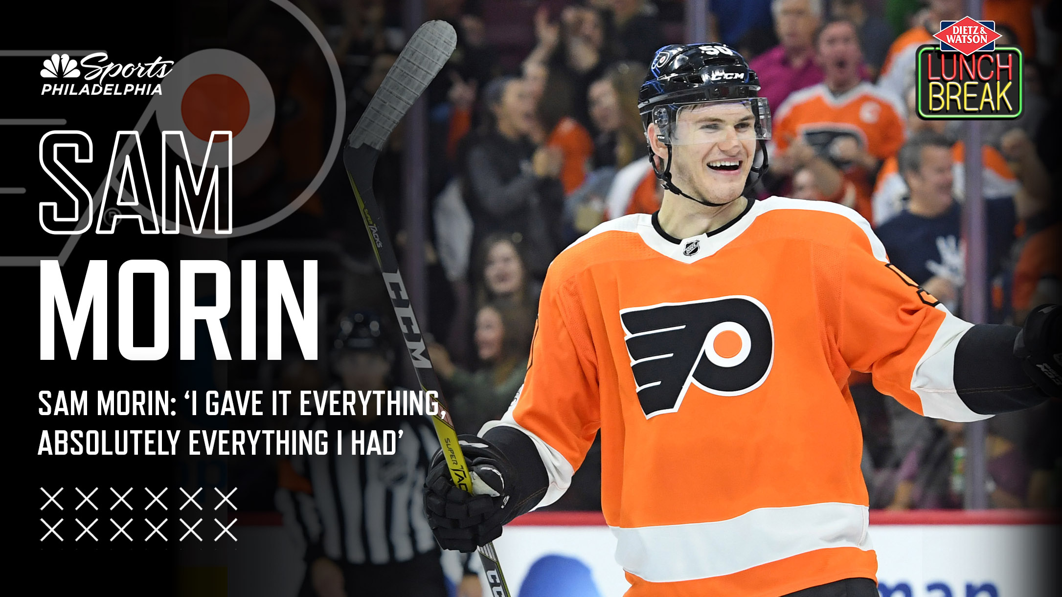 Samuel Morin, forward? Flyers committed to giving position change