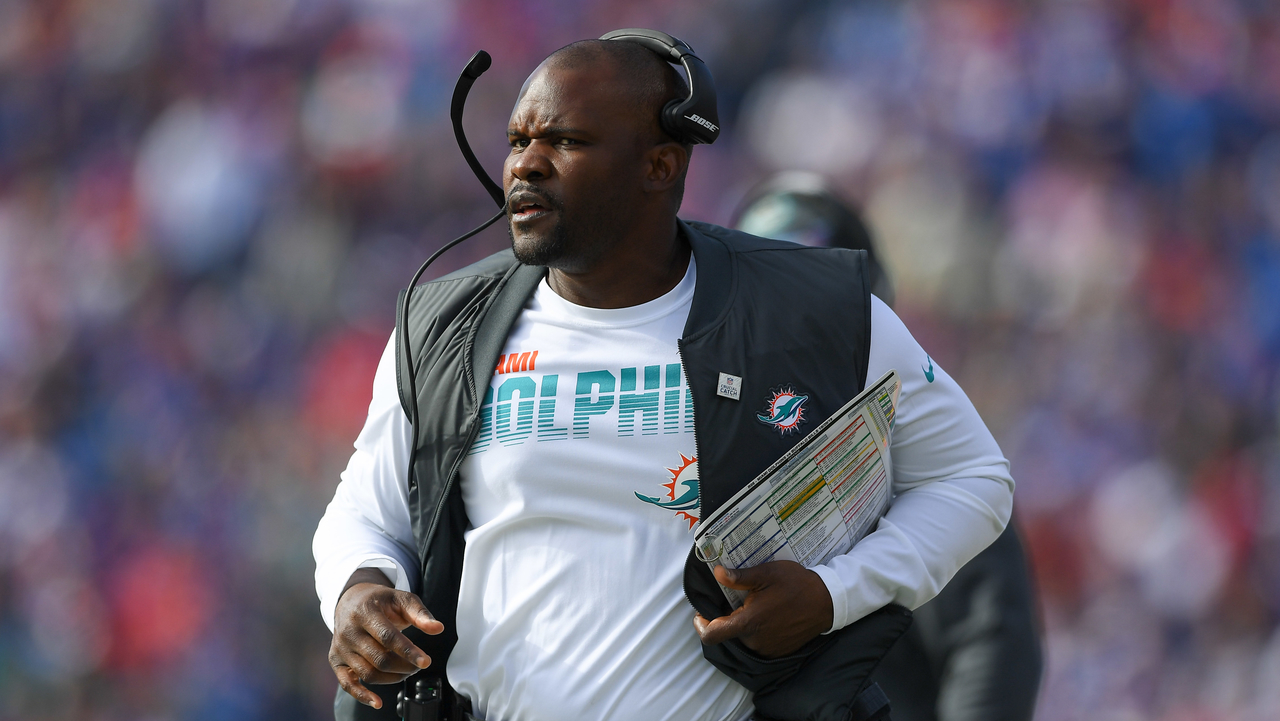 <p><em>With Belichick: 2008-18 with Patriots</em></p>
<p>Flores was just 22 when he joined the Patriots as a scouting assistant in 2004. He eventually joined the coaching staff in 2008, coaching in all three phases. He coached safeties from 2012-15 and linebackers from 2016-18 before taking the Dolphins’ head coaching job in 2019. It looks like things are heading in the right direction in Miami. After a five-win season in 2019, the Dolphins won 10 games in 2020.</p>
<p><strong>NFL head coaching record:</strong> 15-17 (.469)</p>