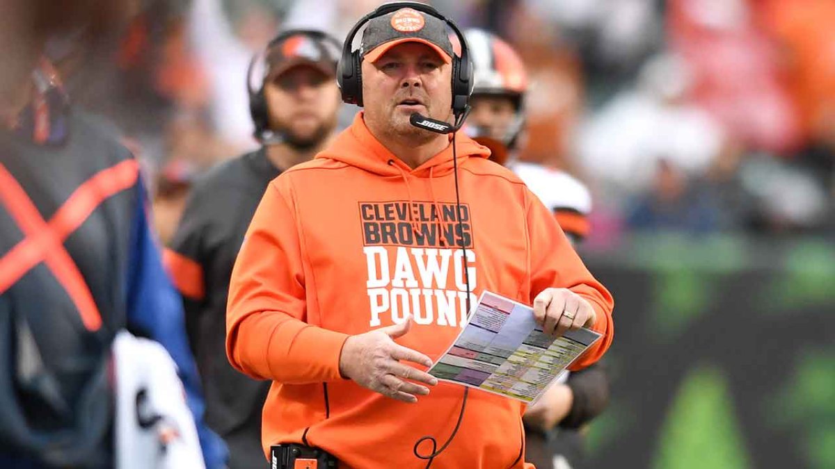 Freddie Kitchens returns to Cleveland with Giants 