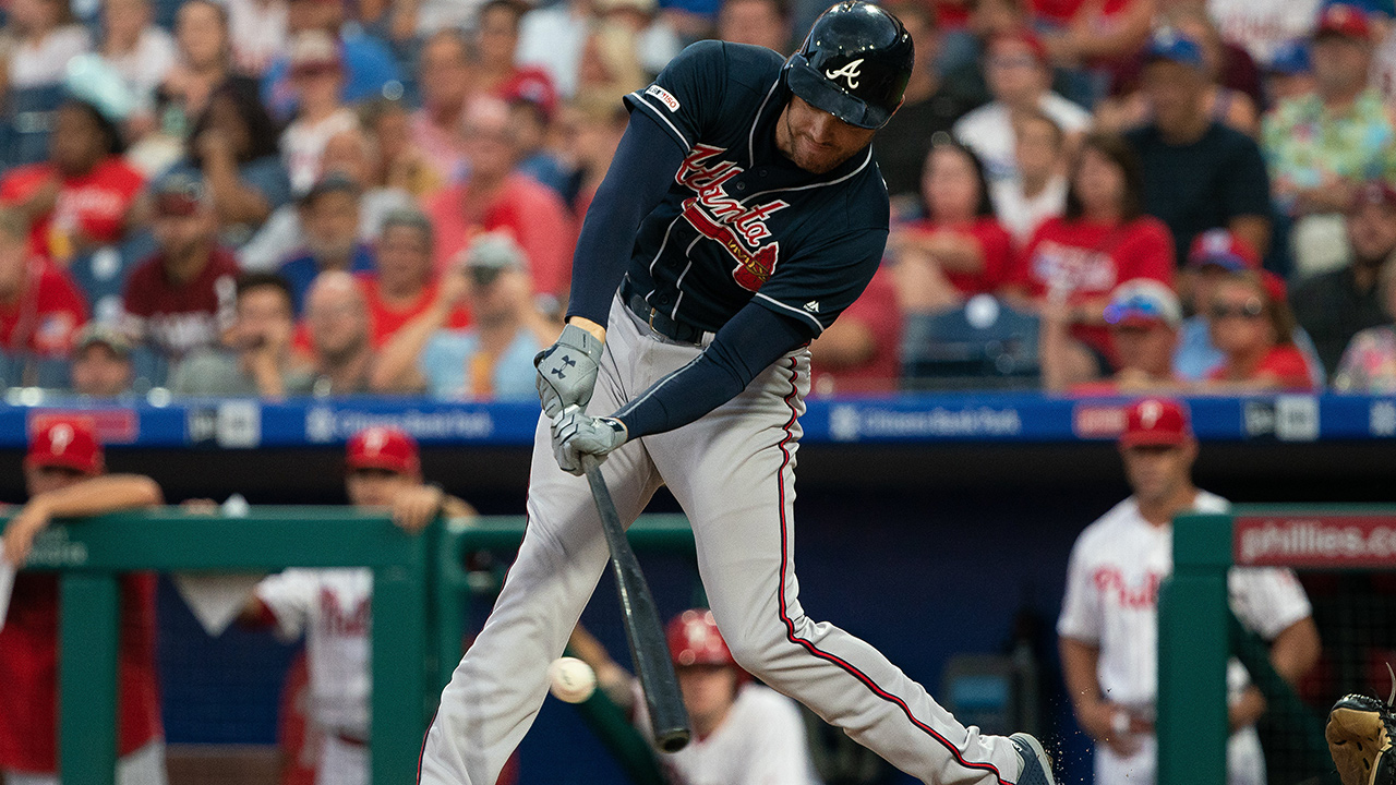 <p>Freeman, 31, finally won NL MVP in 2020 after being one of the league’s best hitters for over a decade. </p>
<p>Freeman has never won a batting title or led the league in homers or RBI, but he kills you with steadiness. Over the last five seasons, he’s hit .306/.400/.557. Over the last three seasons, he’s missed a total of four games.</p>
<p>The way we used to talk about Chipper Jones is the way we talk about Freeman now. Jones was the better player but both made a living out of dominating the opponents they see most. </p>
<p>Freeman has hit .324 against the Nationals, .303 against the Phillies, .303 against the Mets and .302 against the Marlins, with an OPS higher than his career average against each team except the Phils.</p>