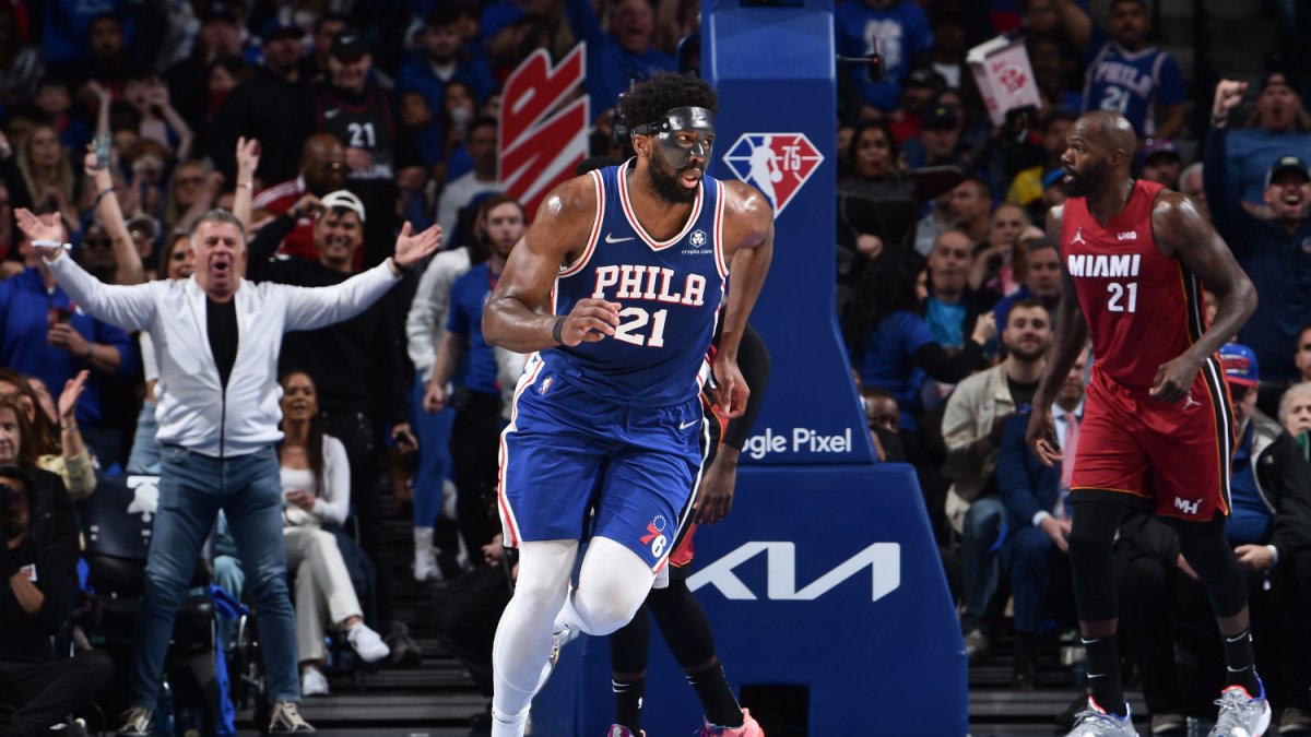 Joel Embiid returns from injury, and 76ers beat Heat to get back
