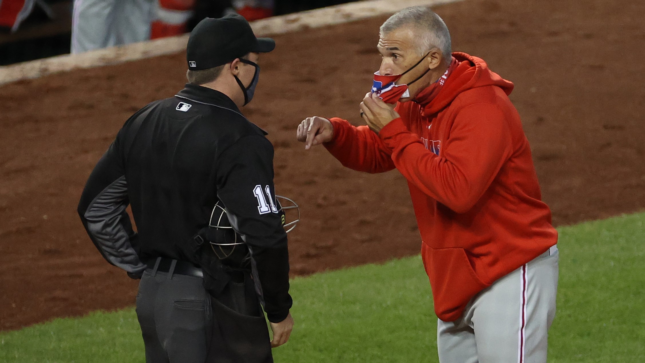 Joe Girardi almost punched an umpire in the face