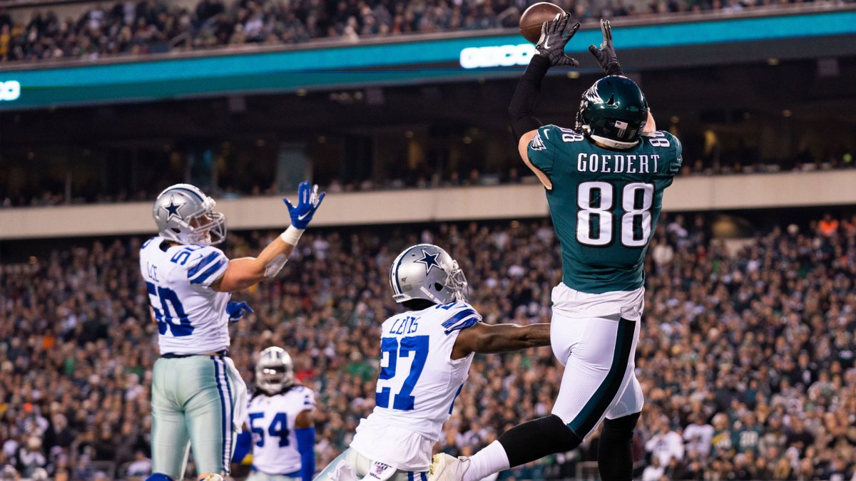 Dallas Goedert AMAZING TOUCHDOWN CATCH I Eagles vs Falcons 