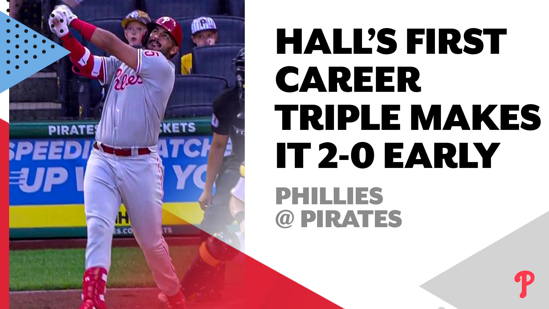 Darick Hall hits third career home run in Phillies win