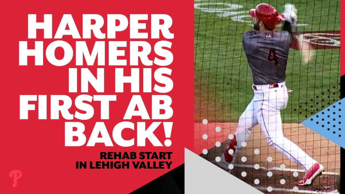 Bryce Harper homers twice in Lehigh Valley IronPigs rehab game