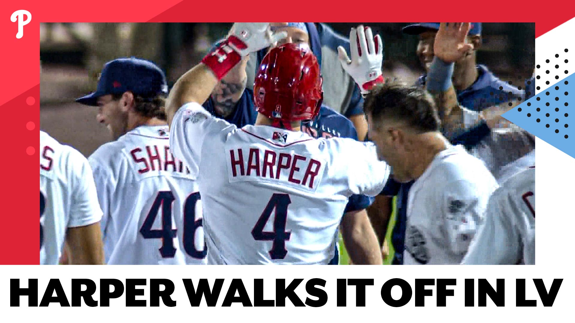 WATCH] Bryce Harper Homers in First At-Bat With the IronPigs