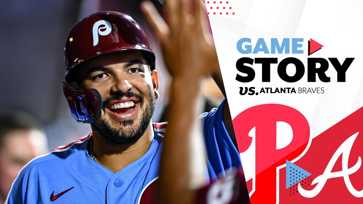 Schwarber, Hall help Phillies rout Braves 14-4 - NBC Sports