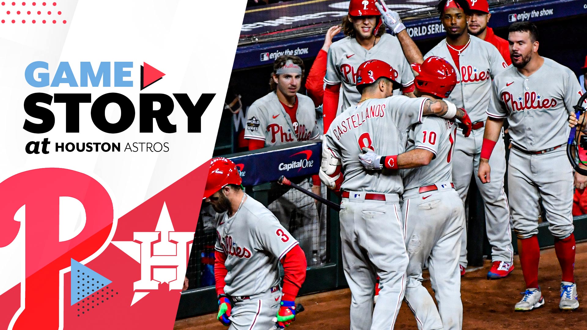 The Phillies complete HISTORIC comeback in game one of the World Series