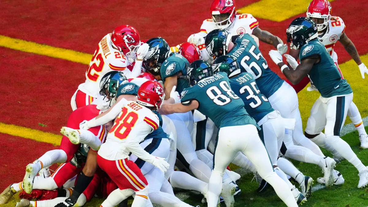 The Eagles “Tush Push” play is a lot harder than it looks