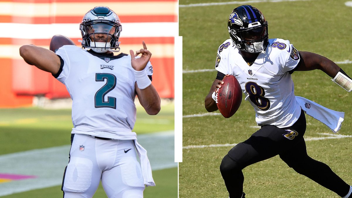 How are the Eagles getting ready for Lamar Jackson? With Jalen