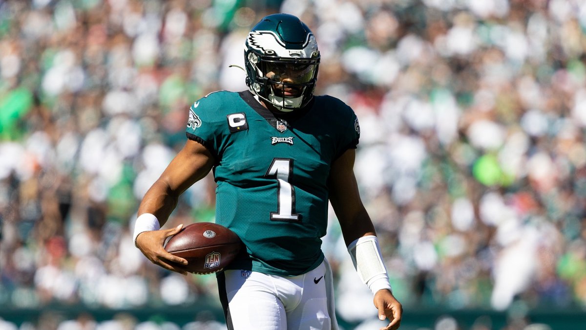 Jalen Hurts threw a 91-yard pass, but couldn't haul in a Philly Special  toss as Eagles fall to 49ers – The Morning Call