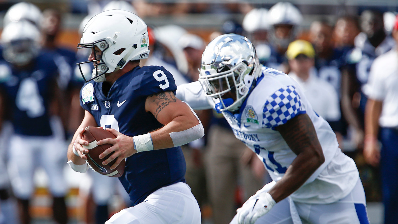<p>Jamar Watson will need to beef up to settle into a 4-3 defensive end role in the NFL, but the production stands out enough to take a flyer on the Wildcat as a development guy to stash on the practice squad for a year or two.</p>
<p>In his last two years at Kentucky, Watson had 21.5 tackles for loss, 11.5 sacks and four forced fumbles.</p>
<p> </p>