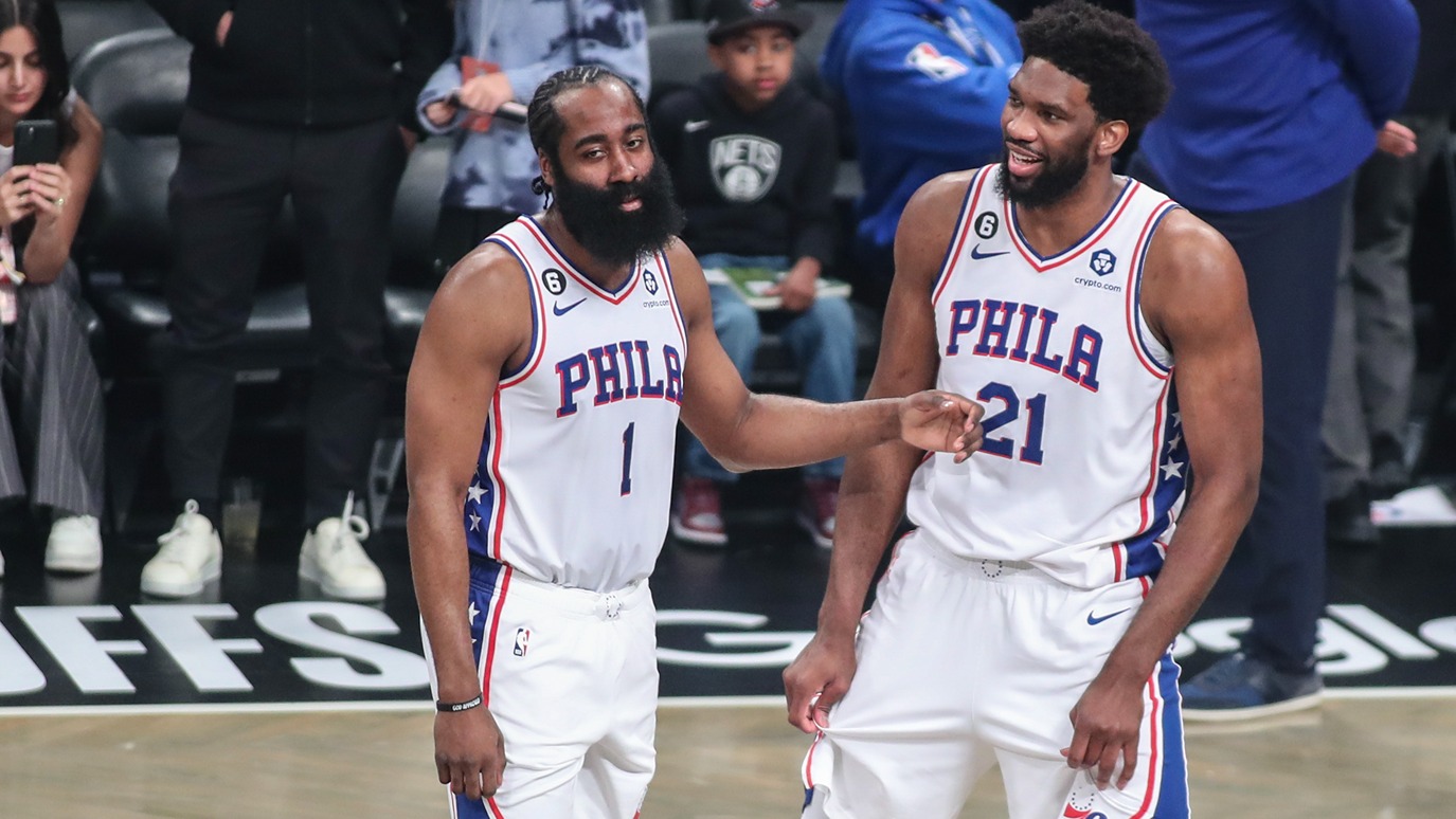 James Harden, Tyrese Maxey lead 76ers past Nets in shootout
