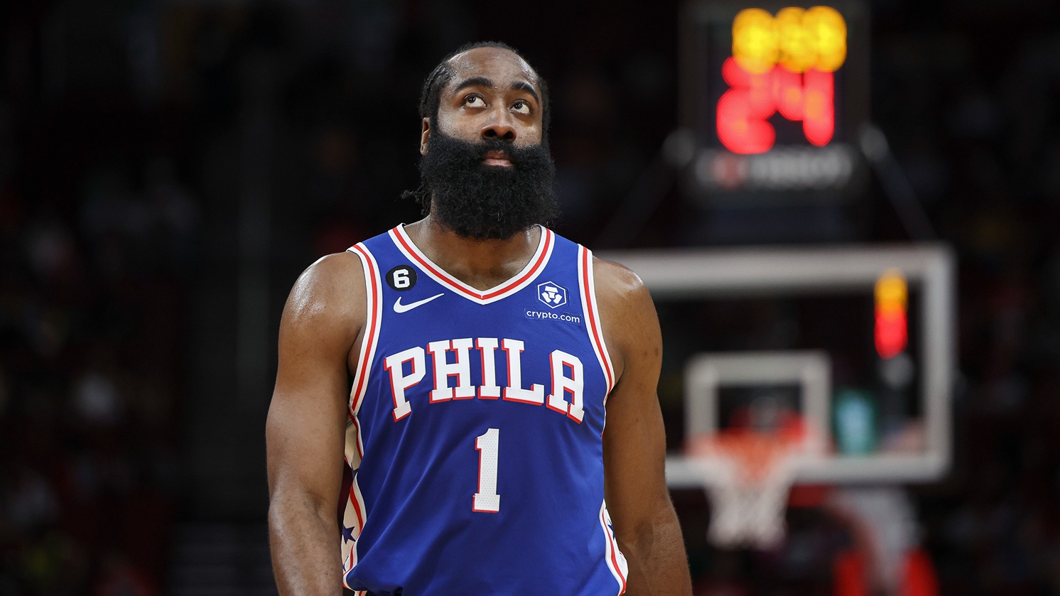 James Harden's triple-double, Joel Embiid's inside work power the