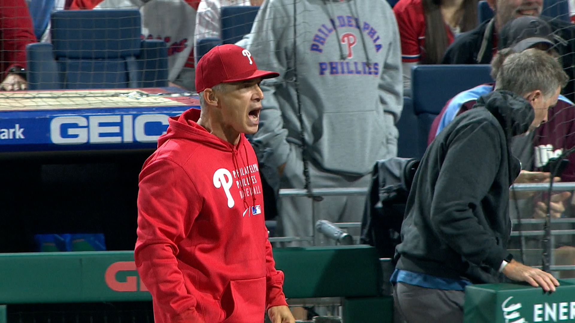 Joe Girardi almost punched an umpire in the face