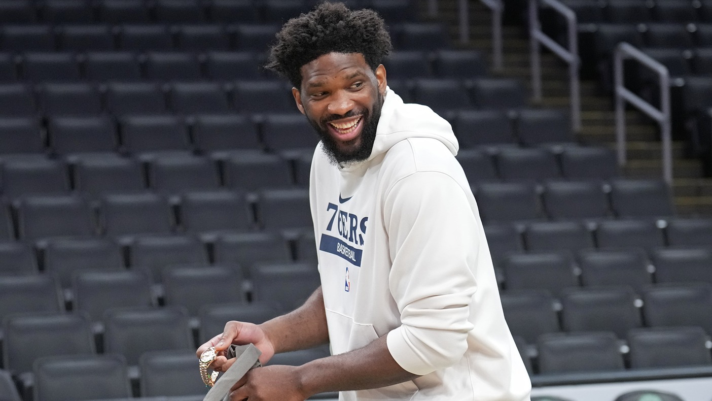 Harden surprises Embiid with engraved Rolex as MVP gift