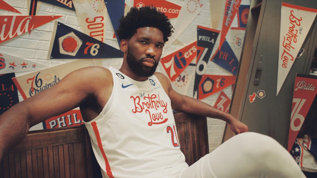 Philadelphia 76ers The City Of Brotherly Love NBA Playoff 2023 logo shirt -  Limotees