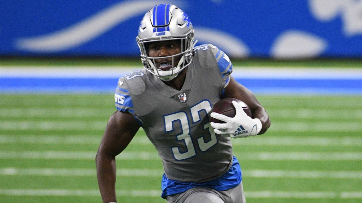 Kerryon Johnson: NFL career 