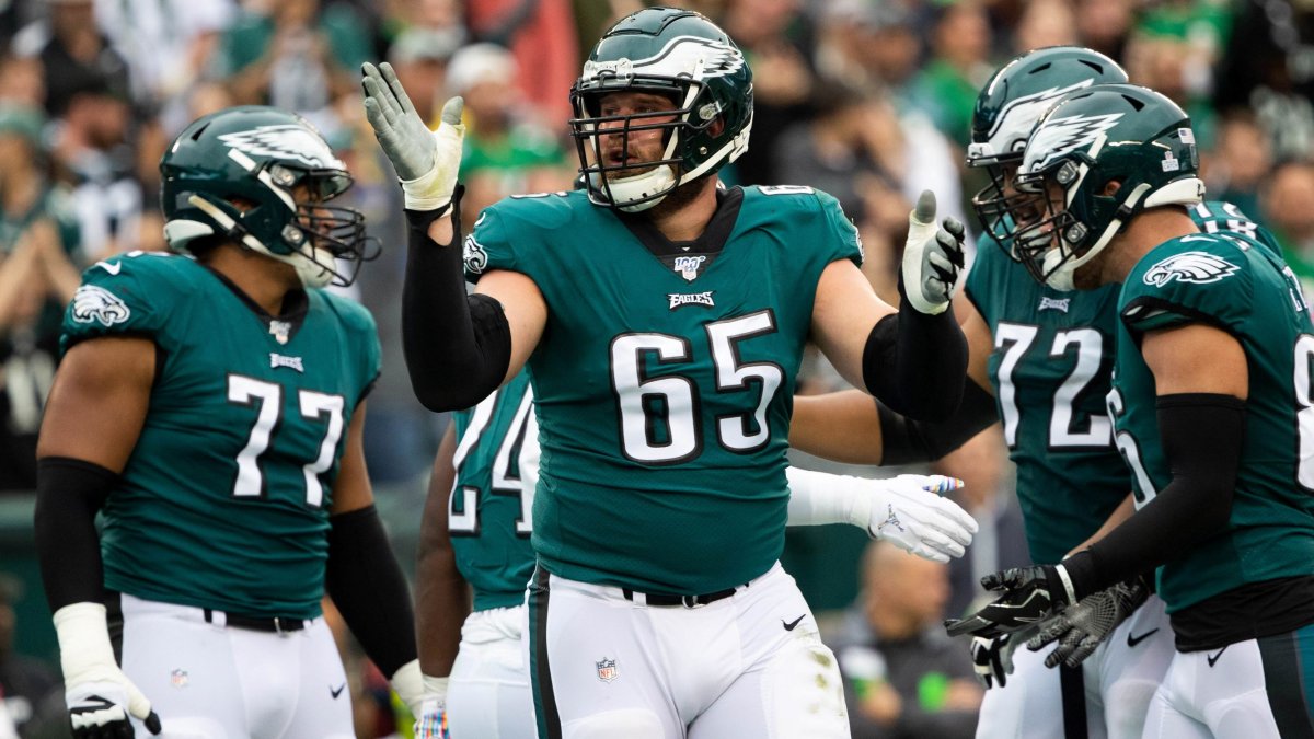 Left side of Philadelphia Eagles' offensive line does right by each other 