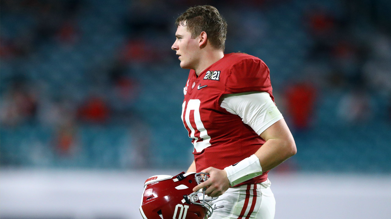 <p>You can’t compete in a division with Patrick Mahomes when Drew Lock is under center. Even though he’s no longer the sole decision maker in Denver, Jones feels like an Elway quarterback pick if there ever was one.</p>