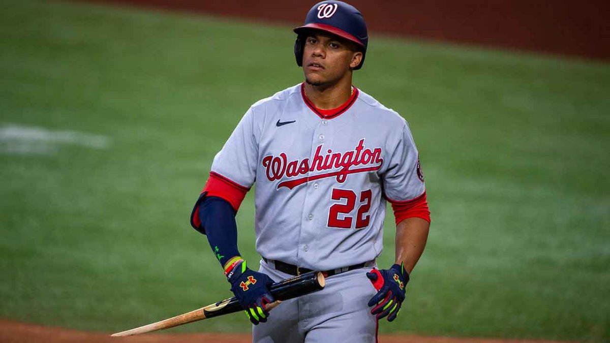 Juan Soto dodges injury, says MRI on calf came back clean - The Boston Globe