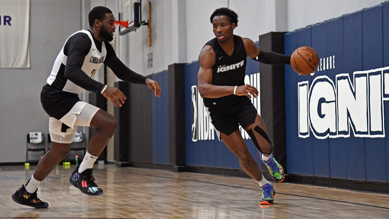 <p>Kuminga is such a question mark that sending him to Golden State feels like a weird fit, but the Warriors' Big Three are all on the wrong side of 30 and even if they're gearing up for another title run, they can't forget the future exists. Plus, don't count out this pick being sent elsewhere in a deal, where Kuminga's long-term upside could be even more valuable.</p>
<p> </p>