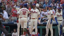 Phillies' Kyle Schwarber knows how it feels to face elimination