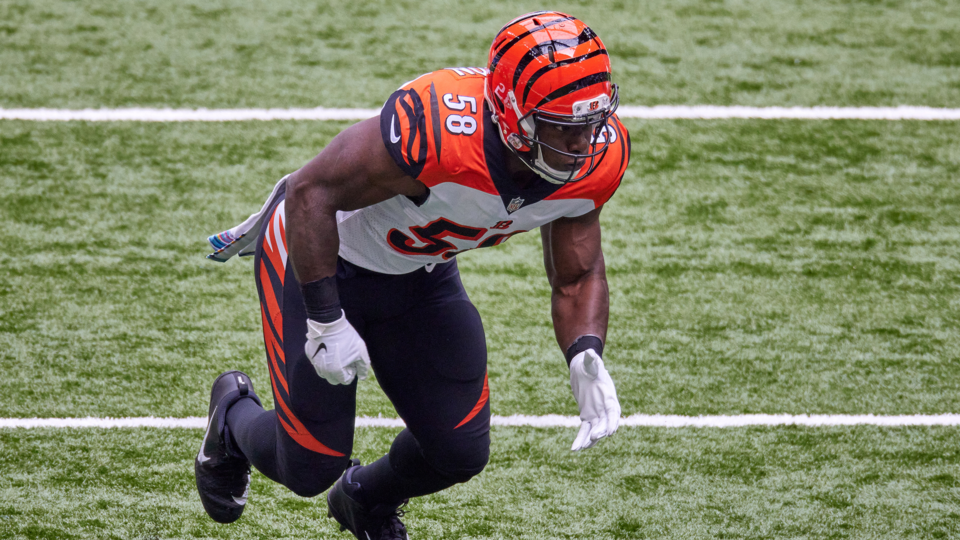 <p>Lawson’s sack numbers aren’t mind-blowing — he has 10 1/2 over the last two years — but he also has 54 QB hits over the last two seasons. Just three players (T.J. Watt, Za’Darius Smith and Joey Bosa) have more.</p>