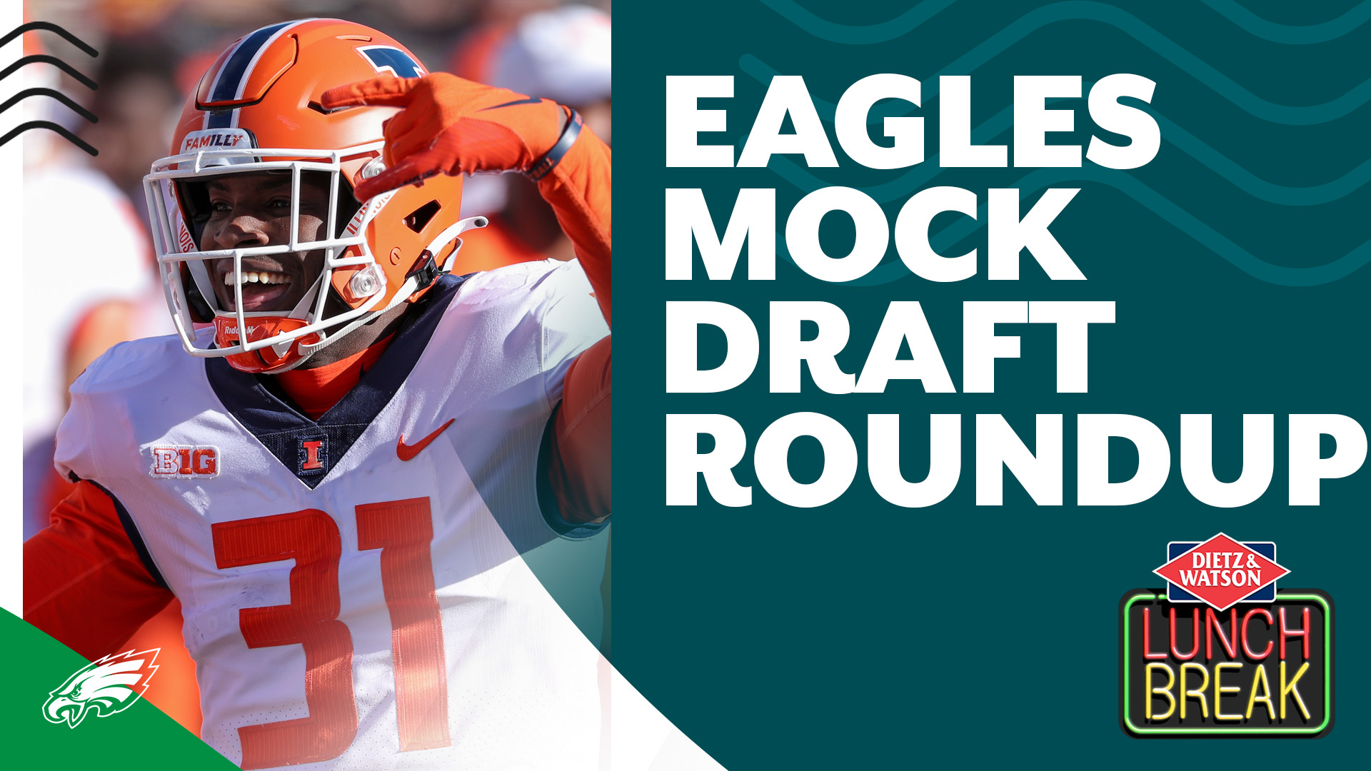 Three draft prospects showing up most for Eagles in mock drafts – NBC  Sports Philadelphia