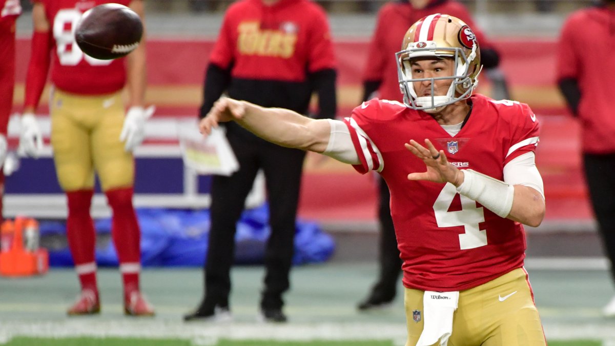 Eagles signing Nick Mullens as 3rdstring quarterback NBC Sports