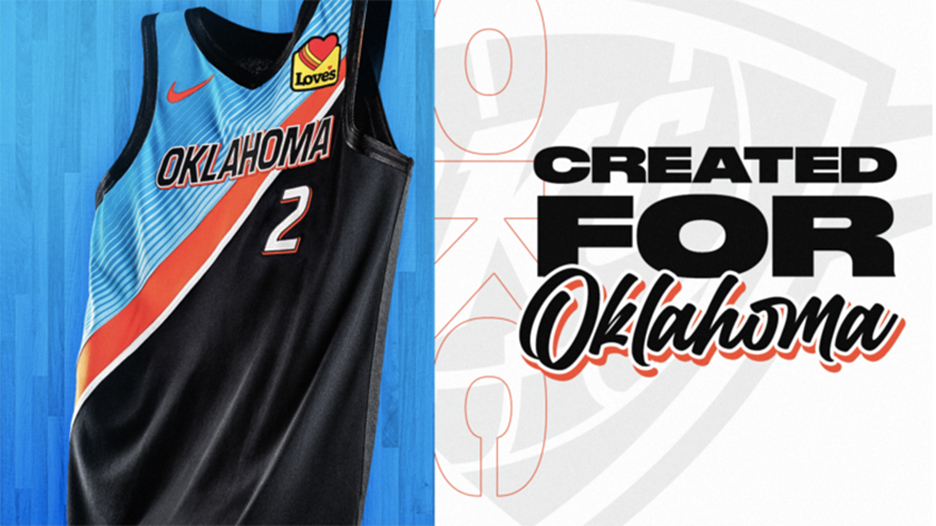 Oklahoma City Thunder 22/23 City Edition Uniform: Unity