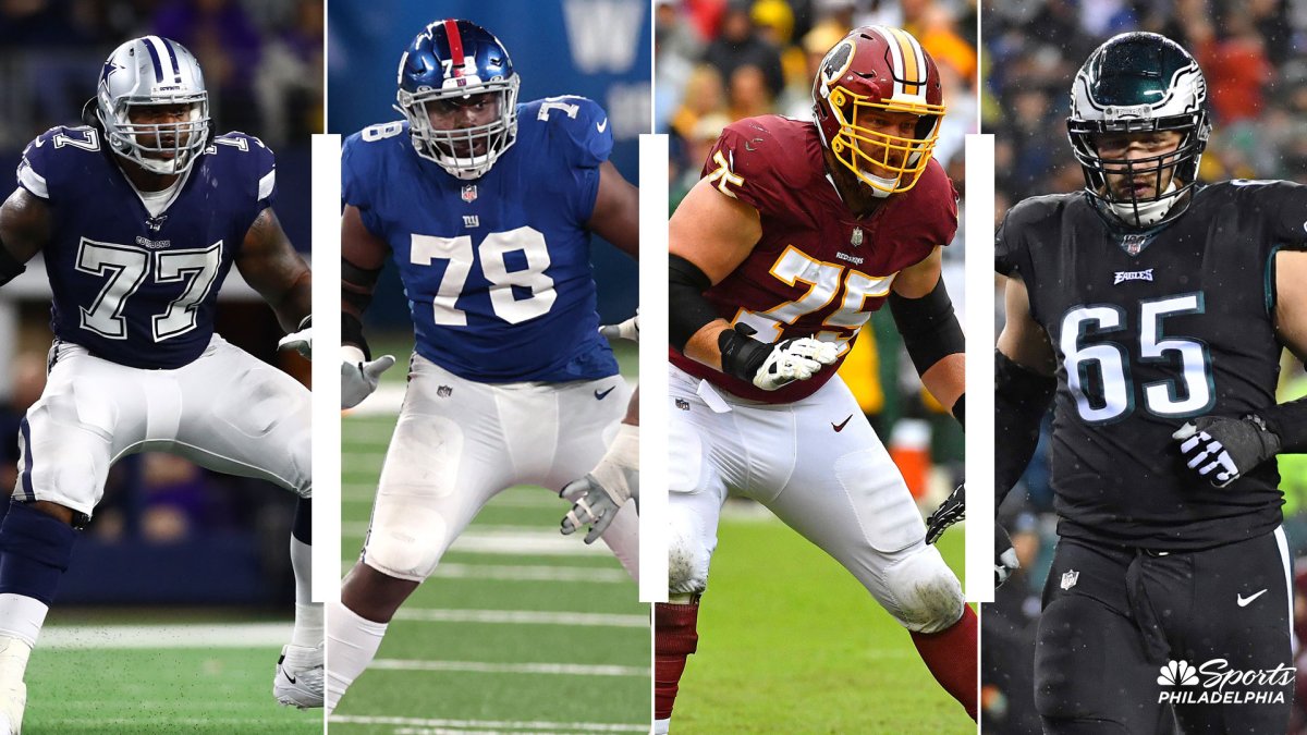 Ranking the offensive lines in the NFC East