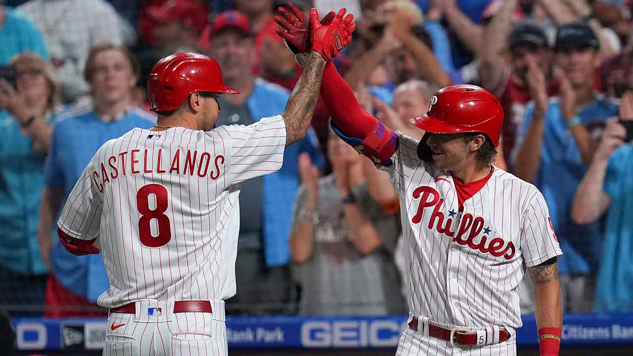 Phillies observations: Bryce Harper's brace vs. the pitch clock