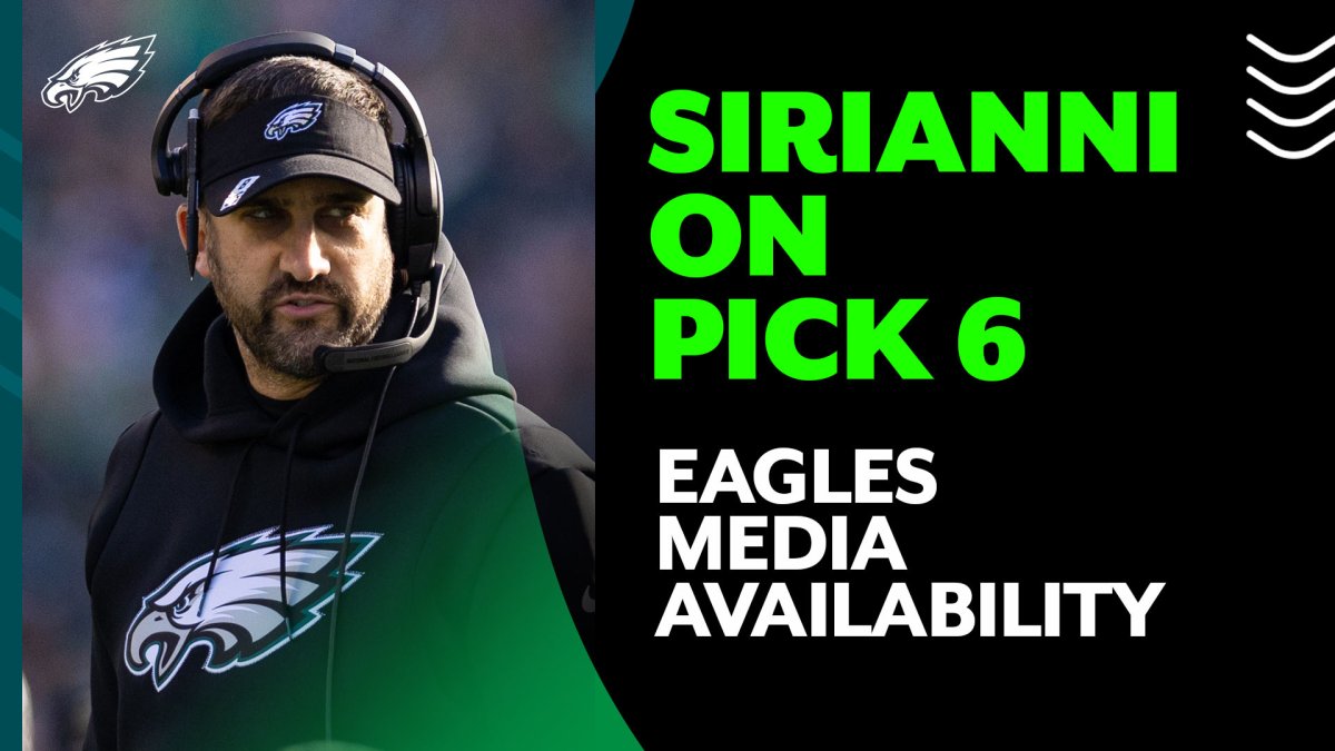 Nick Sirianni and Philadelphia Eagles media availability