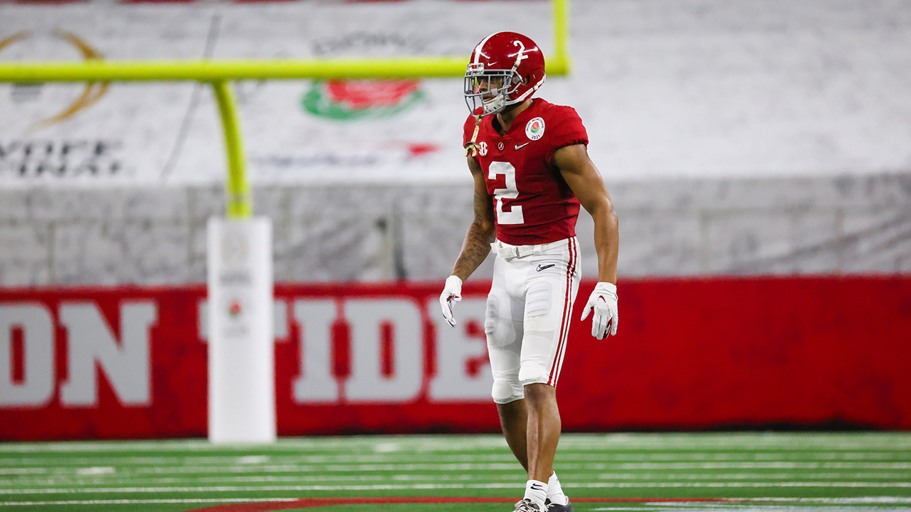 <p>Carolina could be in the quarterback market despite having acquired Sam Darnold in a trade with the Jets, but I think they simply go best player available. Surtain feels like one of a safest picks in the draft, a sure-fire, high-level starter for years to come.</p>