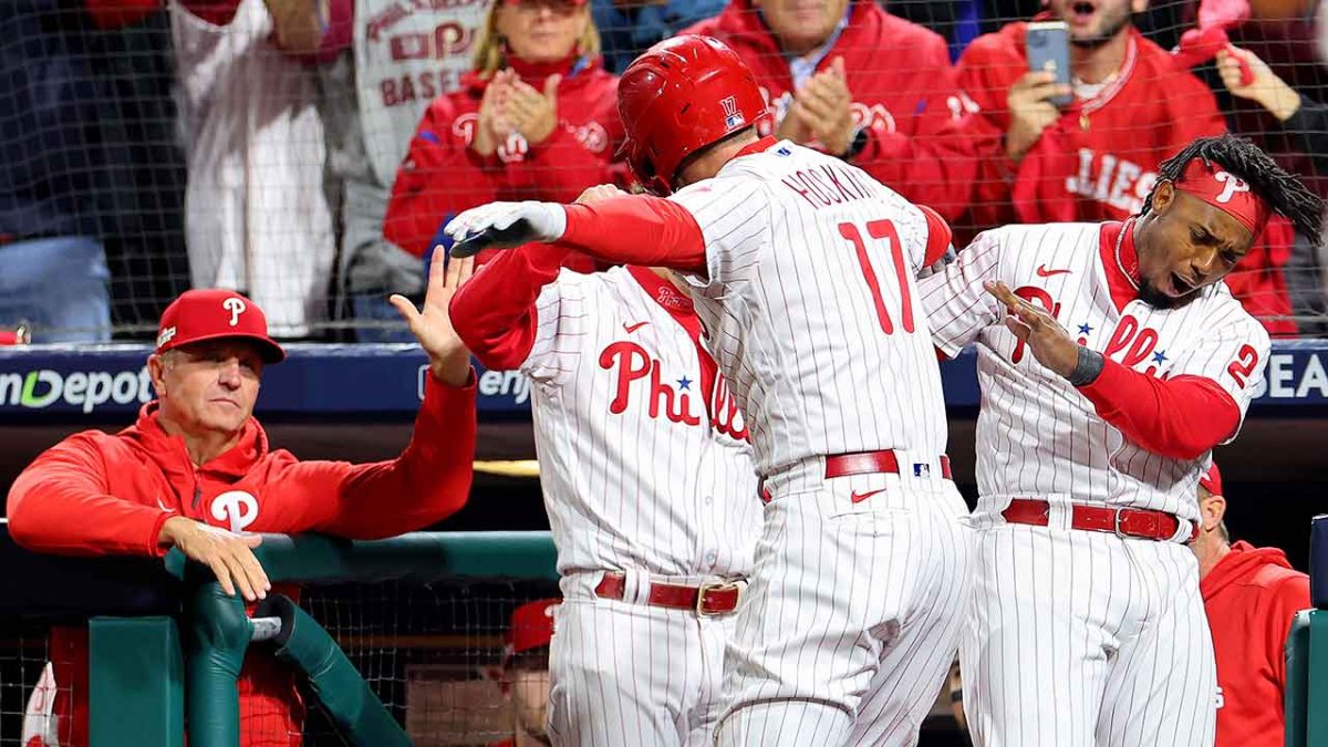 Phillies one win away from World Series after Rhys Hoskins and the bats go  nuts – NBC Sports Philadelphia