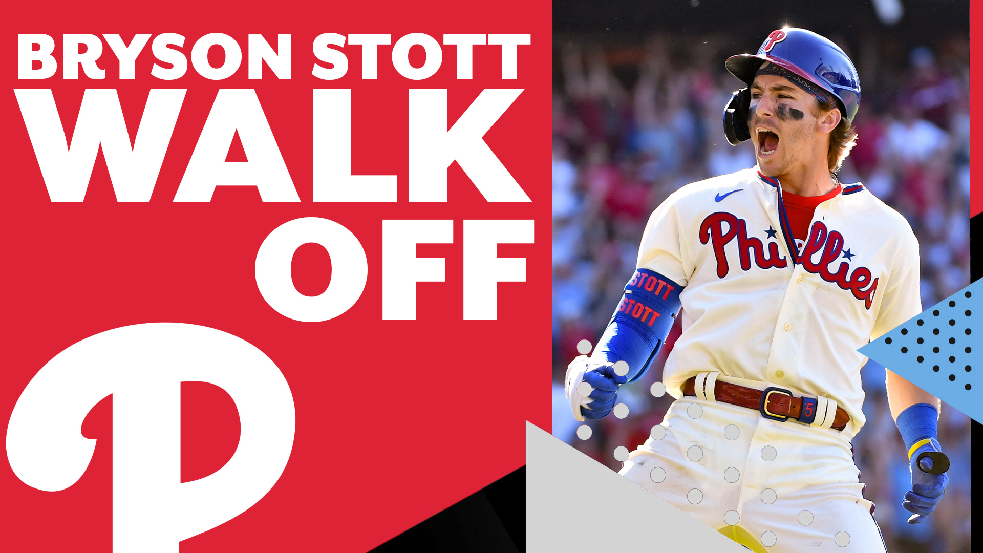 Bryson Stott Walk-Off 3-run Home Run: 6/5/2022 
