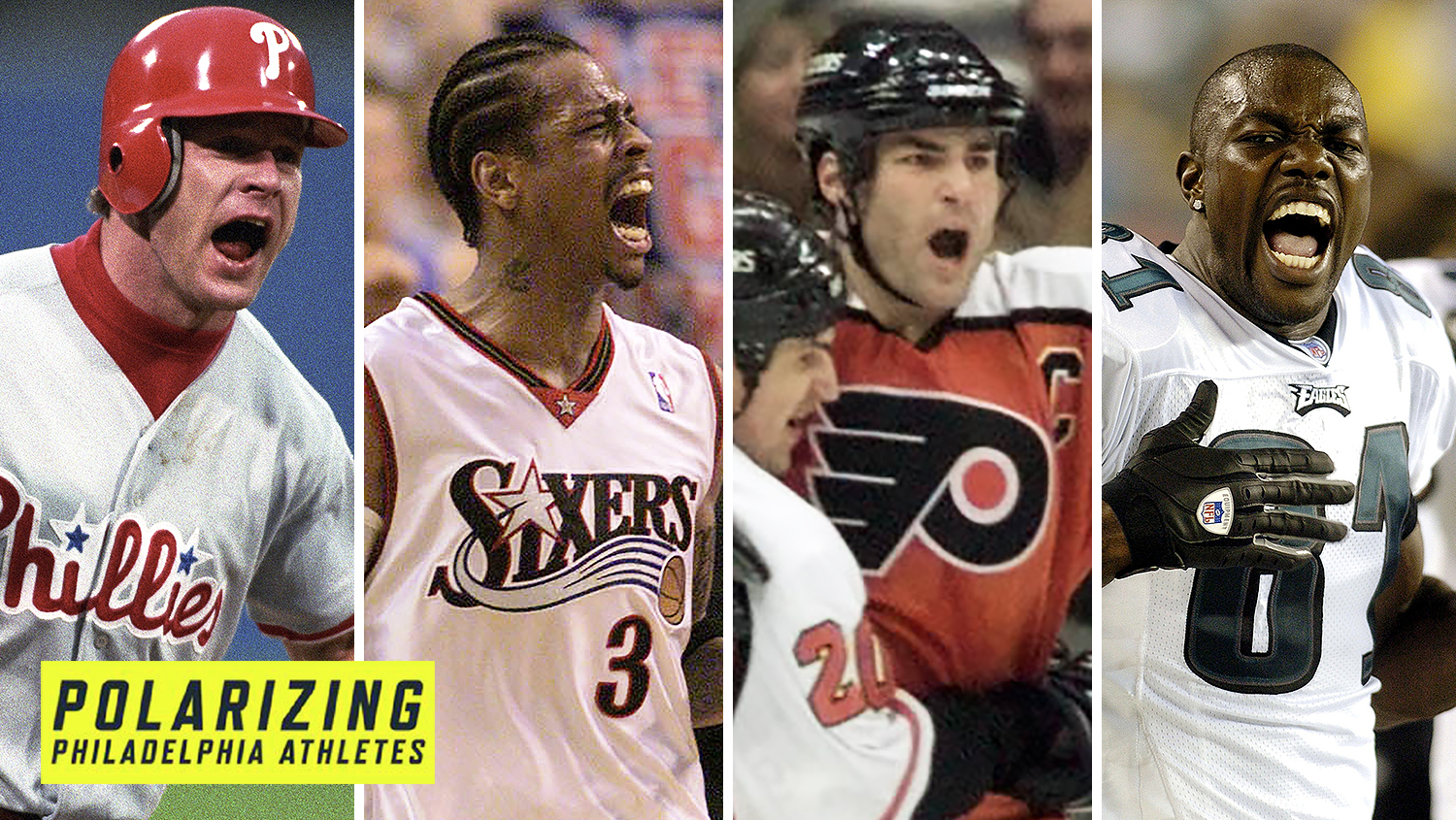 10 most polarizing players in Philadelphia sports history – NBC Sports  Philadelphia