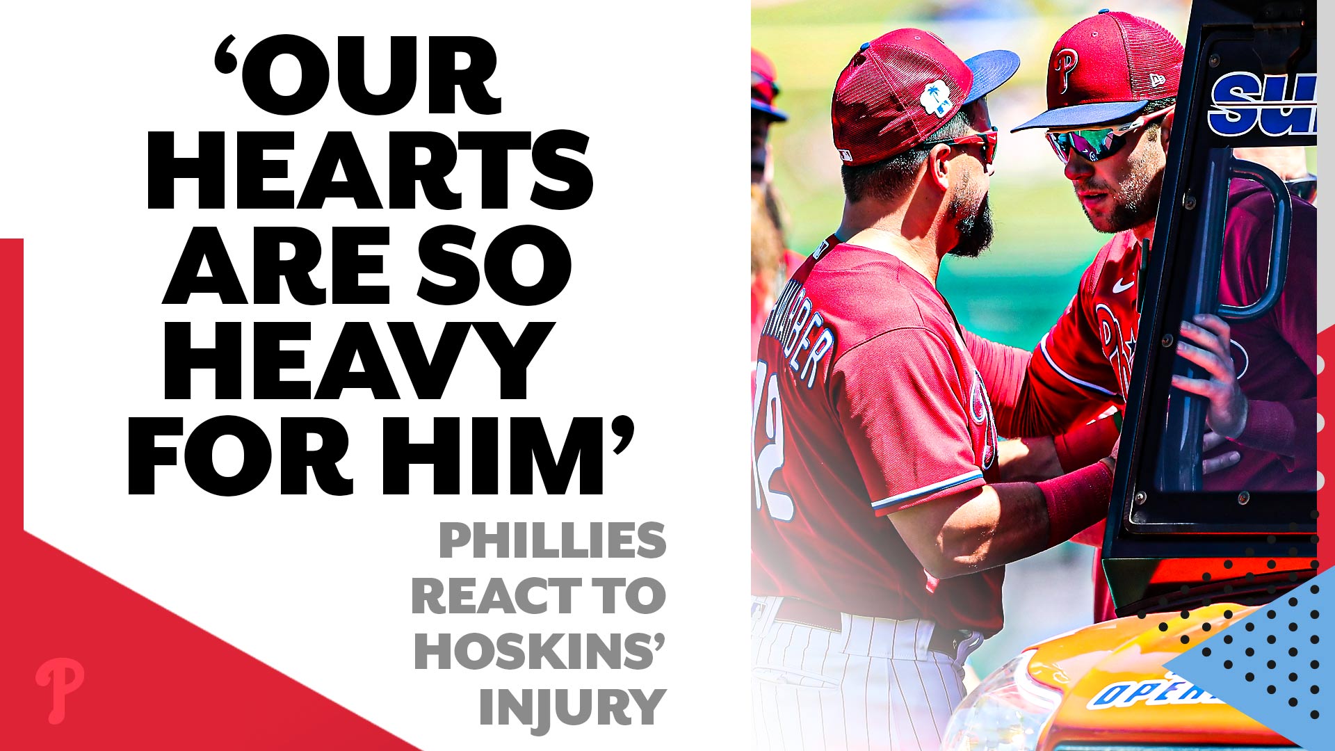 What does Rhys Hoskins' injury mean for Phillies' season?, Locked On  Phillies