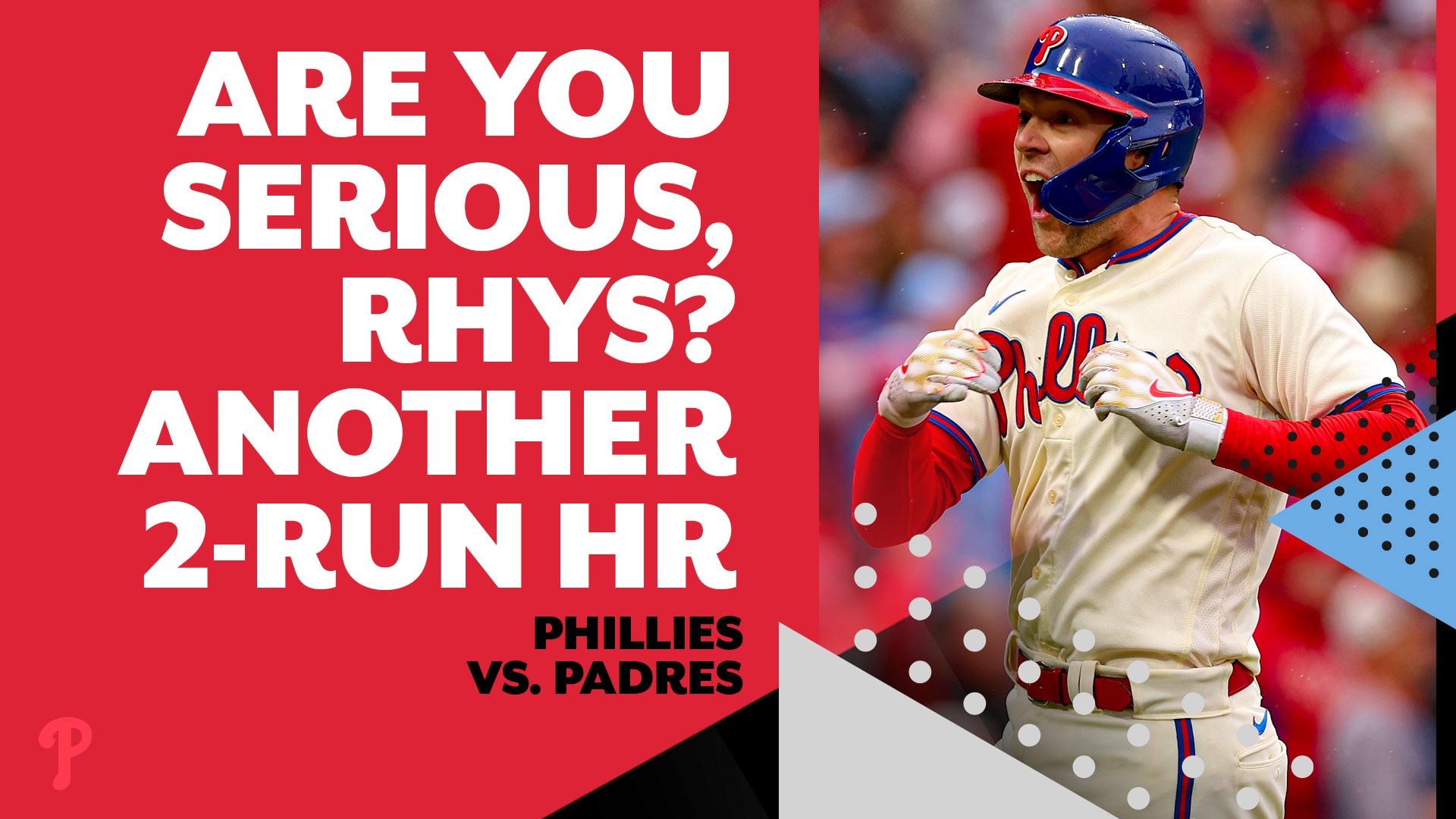 For the third time in two days, Rhys Hoskins has a clutch home run