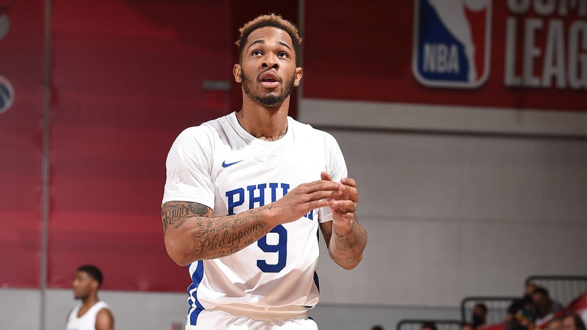 Sixers waive Rayjon Tucker, creating new two-way contract roster