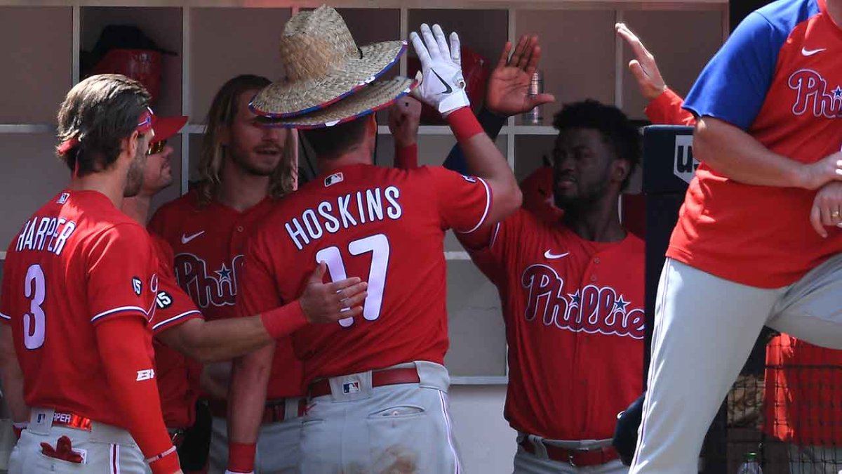 Rhys Hoskins homers twice in return from IL to lead Phillies to series win  over Padres – NBC Sports Philadelphia