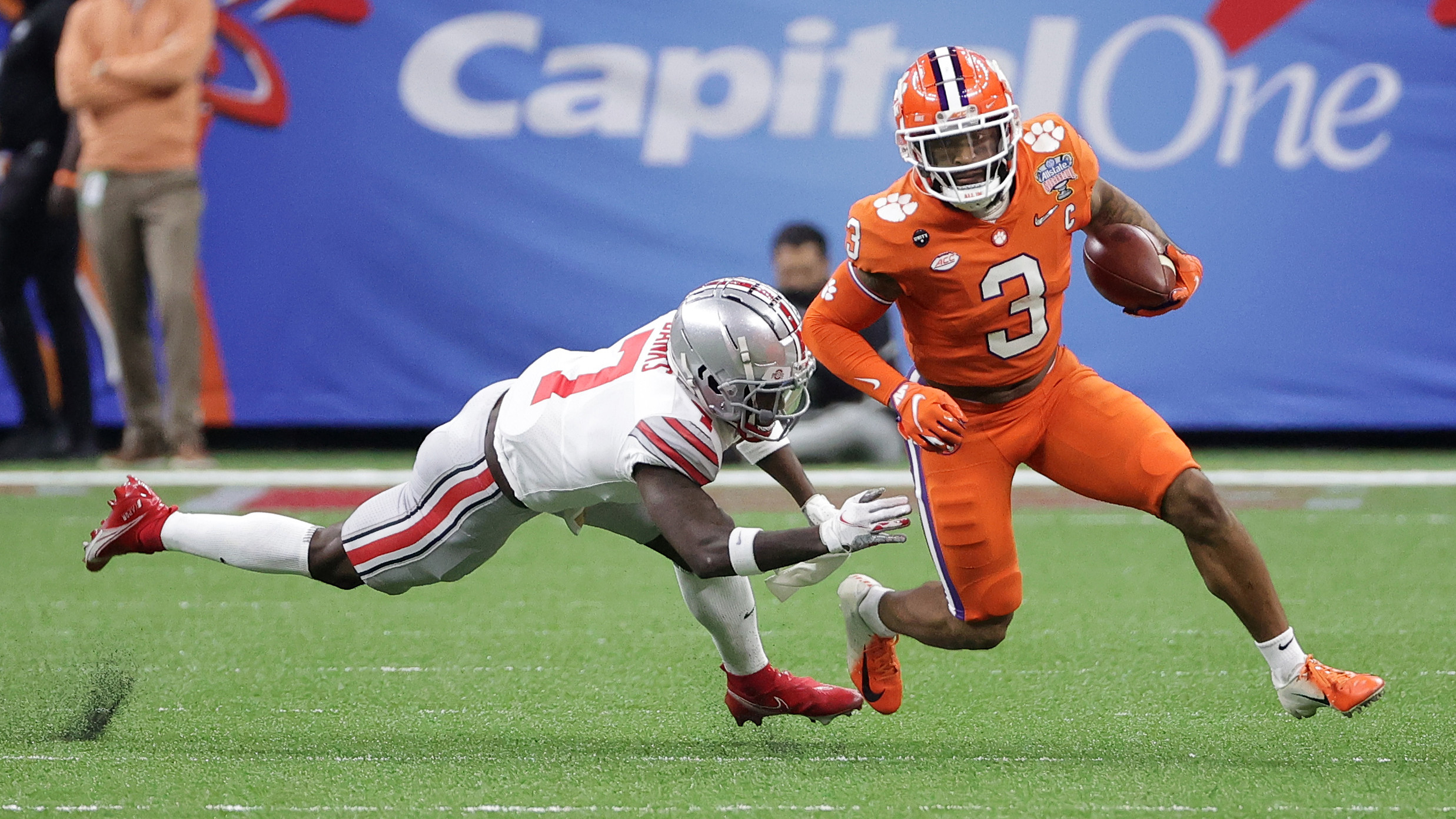 <p>Amari Rodgers is a little more unheralded compared to the receivers who've come out of Clemon in the last half-dozen or so years, but he could make an impact in the NFL lining up in the slot.</p>
<p>He gives off major Randall Cobb vibes.</p>