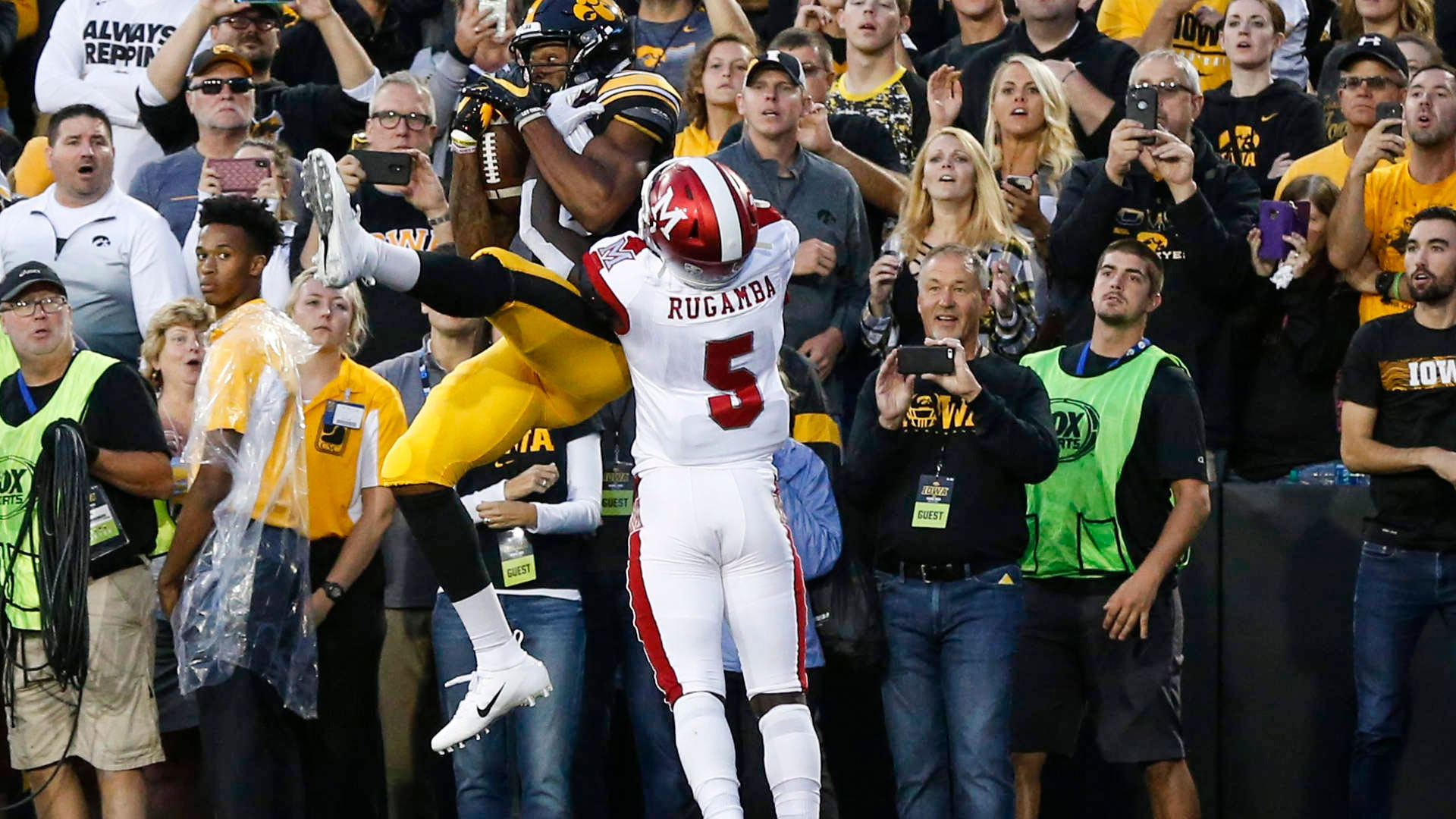 <p>Rugamba (5-10, 190) began his career at Iowa but finished it with Miami (Ohio) and thrived in the MAC in 2019 but played in just three games in 2020. Still, Rugamba has the necessary traits to be a nickel corner at the next level.</p>