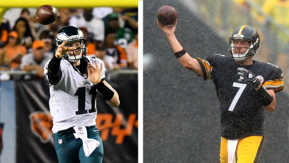 Steelers' Ben Roethlisberger, Eagles' Carson Wentz urge social