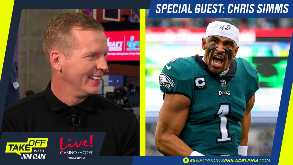 Chris Simms clarifies his controversial take on Eagles QB Jalen